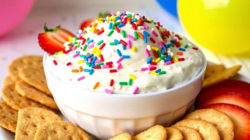 Delicious Funfetti Cake Dip Recipe