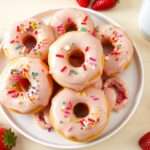 Delicious Gluten-Free Strawberry Banana Donuts