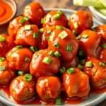 Spicy Buffalo Chicken Meatballs Recipe