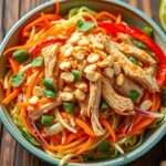 Zesty Crunchy Thai Chicken Salad Recipe