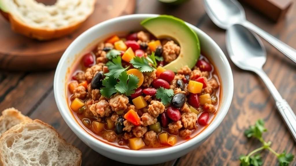 Wholesome Healthy Turkey Chili Recipe