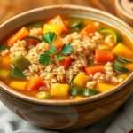 Nourishing Vegetable and Quinoa Soup Recipe